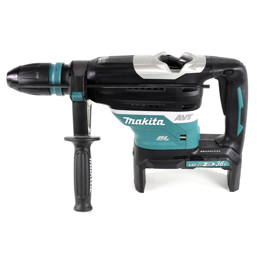 Makita DHR 400 PG2U 2 x 18 V / 36 V Li-Ion Akku Bohrhammer Kombihammer SDS-Max im Koffer + 2 x 6,0 Ah Akku + Doppelladegerät - Toolbrothers