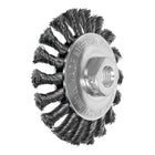 Brosse conique LESSMANN Ø 100 mm filetage épaisseur fil 0,5 mm (4000844922)