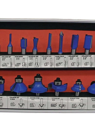 FISCH-TOOLS HM-Oberfräserkassette 973CT15A 15-teilig Schaft-Ø 8 mm ( 4000863199 )