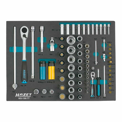 HAZET module d'outils 163-138/77 77 pièces (4000871221)