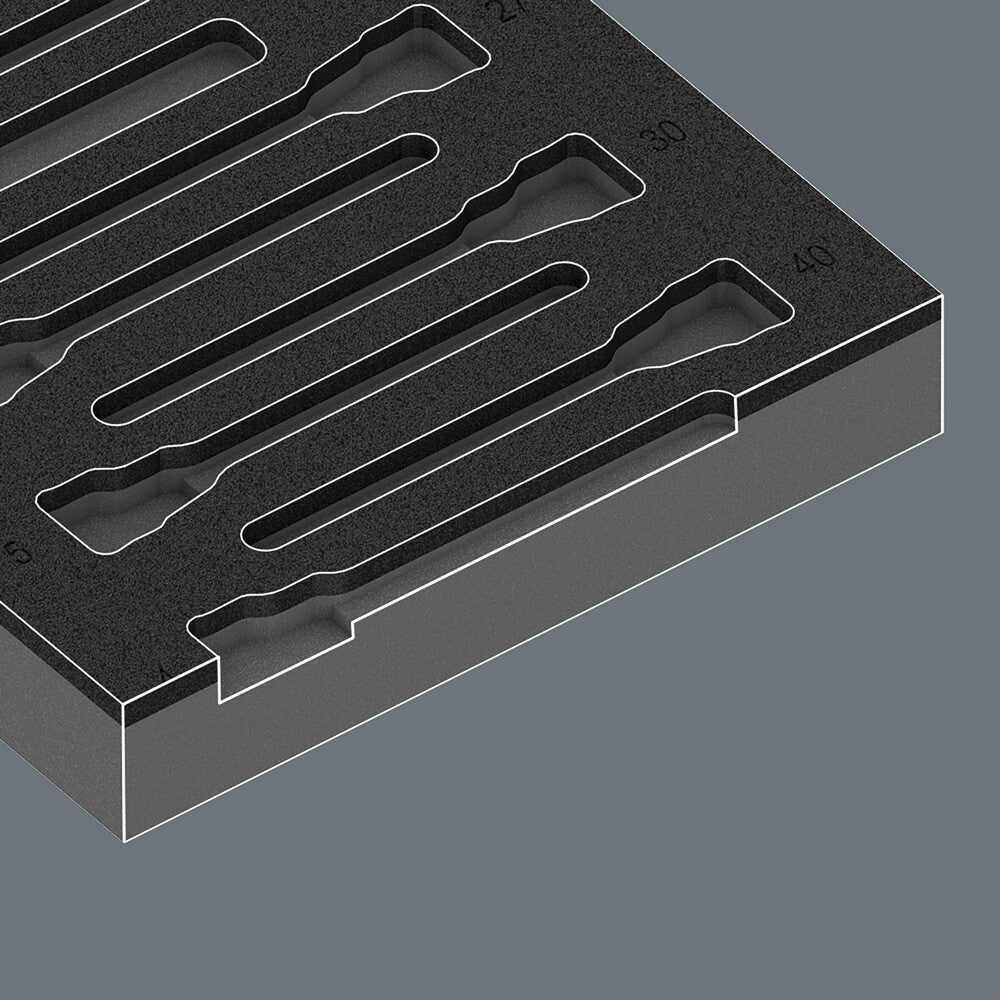 Module d'outils WERA 9723 22 pièces (4000872205)