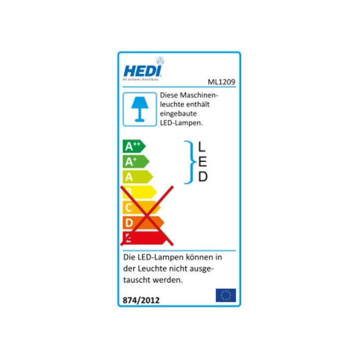 HEDI LED-Arbeitsleuchte 9,5 W 1140 lm ( 4000873297 )