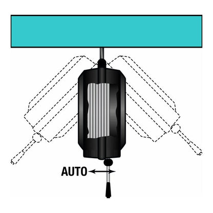 Enrouleur de tuyau d'air comprimé HAZET 9040N-10 pour air comprimé et eau (4000898953)