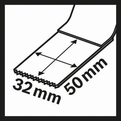 BOSCH Tauchsägeblatt AIZ 32AB Breite 32 mm Eintauchtiefe 50 mm ( 4000908731 )