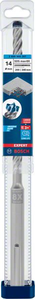 Marteau perforateur BOSCH Expert SDS max-8X Ø 14 mm longueur utile 200 mm longueur 340 mm (4000909891)