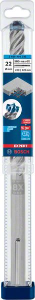 Marteau perforateur BOSCH Expert SDS max-8X Ø 22 mm longueur utile 200 mm longueur 320 mm (4000909907)