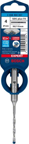 Marteau perforateur BOSCH Expert SDS-7X Ø 4,0 mm longueur utile 50 mm longueur 115 mm (4000909923)