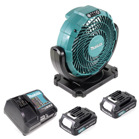 Makita CF 100 DSA 10,8V Akku Ventilator + 2x 2,0Ah Akku + Ladegerät - Toolbrothers