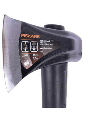 Fiskars Spalthammer X 46 Spaltaxt ( 122161 ) mit einem Fiskars Dreh Spalt Keil ( 120020 ) - Toolbrothers