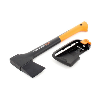 Fiskars Axt Set mit X10 Spaltaxt S 45 cm ( 121443 ) und X7 Spaltaxt XS 35,5 cm ( 121423 ) - Toolbrothers