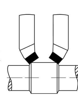 WILKE burin tournant DIN 4972 ISO2 10 x 10 mm (4118605052)