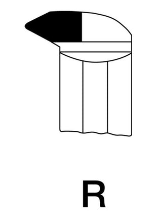 WILKE outil de tournage de filetage intérieur 12 x 12 mm (4118655102)