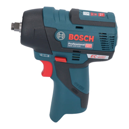 Bosch GDS 12V-115 Professional Akku Drehschlagschrauber 12 V 115 Nm 3/8" Brushless + 1x Akku 3,0 Ah + Ladegerät + L-Boxx - Toolbrothers