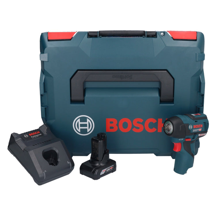 Bosch GDS 12V-115 Professional Akku Drehschlagschrauber 12 V 115 Nm 3/8" Brushless + 1x Akku 6,0 Ah + Ladegerät + L-Boxx - Toolbrothers