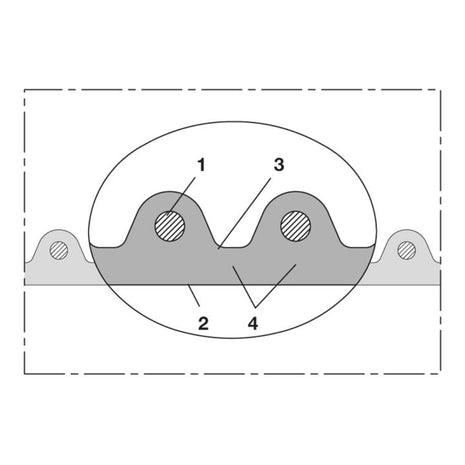 Manguera de aspiración e impulsión NORRES AIRDUC® PUR 356 AS diámetro interior 60 mm (4501400204)