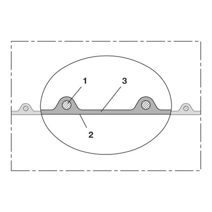 Tuyau d'aspiration et de refoulement NORRES TIMBERDUC® PUR 533 AS Ø intérieur 70 mm (4501400252)