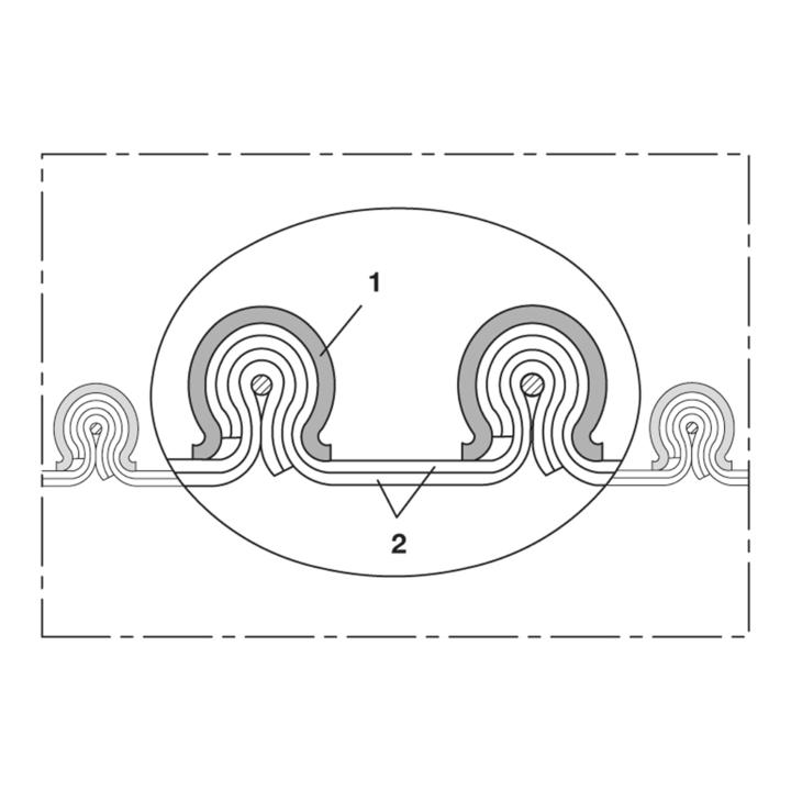 Tuyau d'aspiration NORRES CP HiTex 481 Ø intérieur 80 mm (4501400481)