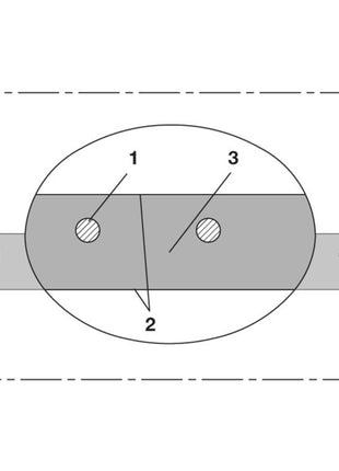 Tuyau d'aspiration et de refoulement NORRES BARDUC® PVC 381 FOOD Ø intérieur 44-45 mm (4501400530)