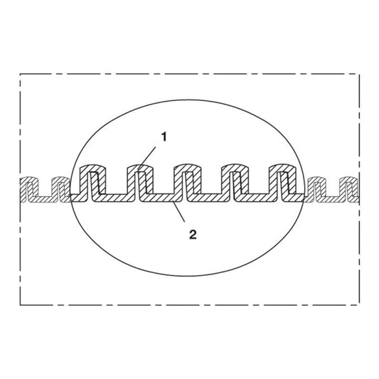 Tuyau d'aspiration NORRES EVA 373 Ø intérieur 38 mm (4501400681)