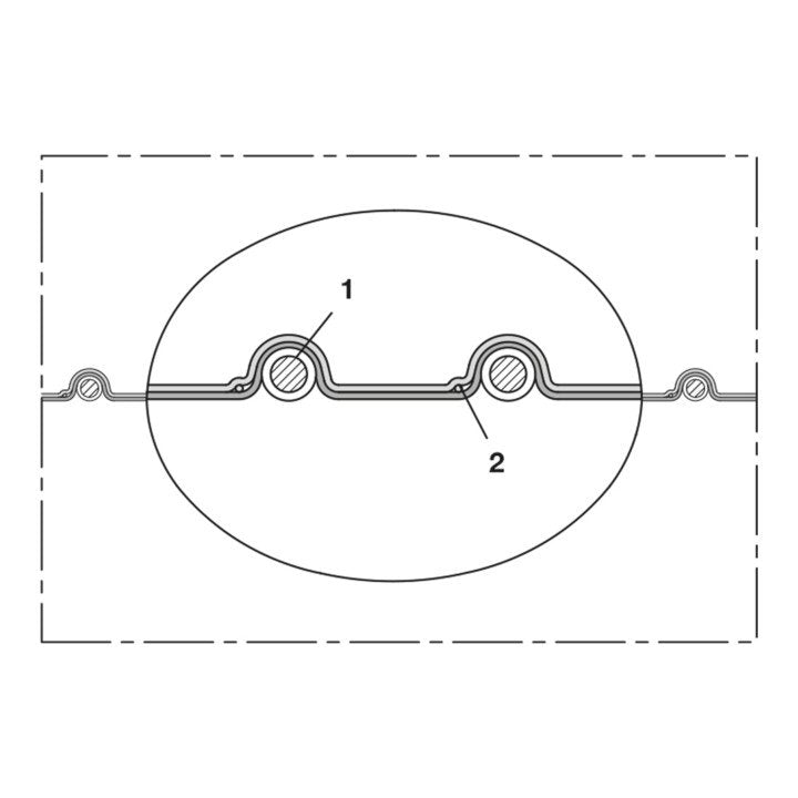 Tuyau d'aspiration et de soufflage NORRES SuperFlex PVC 372 Ø intérieur 32 mm (4501400785)