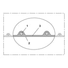 Tuyau d'aspiration et de refoulement NORRES AIRDUC® PUR 350 FOOD-AS Ø intérieur 120 mm (4501401128)