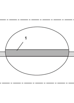 Manguera de presión NORRES NORFLEX® PUR 401 FOOD Ø interior 8 mm Ø exterior 14,00 mm (4501401343)