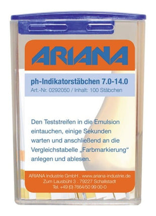 ARIANA Messstäbchen TRGS 611 ph-Wert ( 4522222009 )