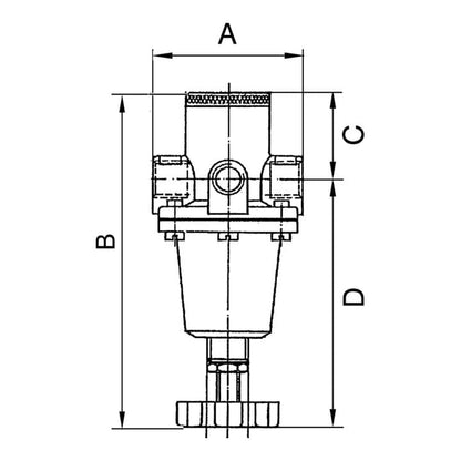 RIEGLER Druckregler Standard Gewinde mm 15,39 ( 4588880451 )