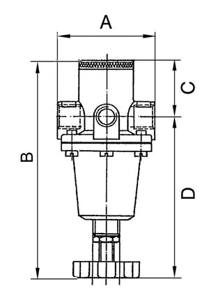 Régulateur de pression RIEGLER filetage standard mm 19,17 (4588880452)