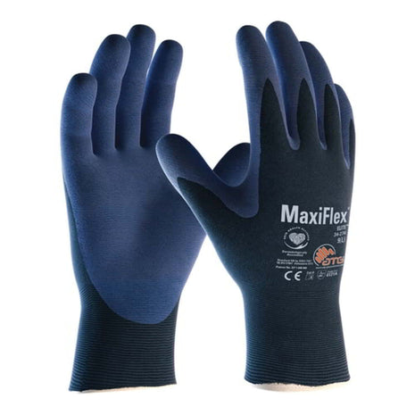 Guantes ATG MaxiFlex® Elite™ 34-274 talla 8 azul/azul ( 4702000156 )