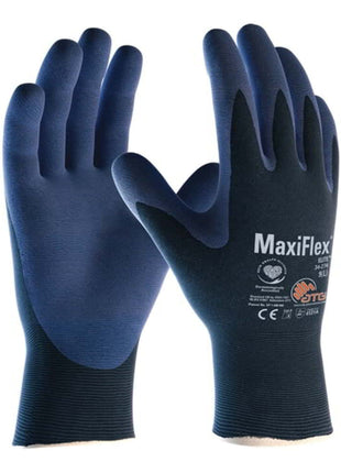 Gants ATG MaxiFlex® Elite™ 34-274 taille 9 bleu/bleu ( 4702000157 )