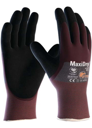 Guantes ATG MaxiDry® 56-425 talla 8 violeta/negro ( 4702000161 )