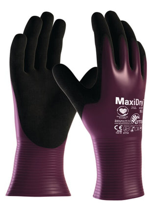 Gants chimiques ATG MaxiDry® 56-426 taille 7 violet/noir ( 4702000165 )