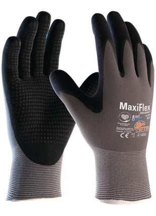 Guantes ATG MaxiFlex Endurance con AD-APT 42-844 talla 8 gris/negro ( 4702000206 )