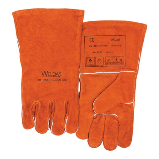 WELDAS gants de soudage taille L (9) rouge (4702005007)