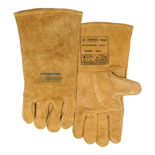 WELDAS gants de soudage Bucktan taille XL (9,5) jaune (4702005037)