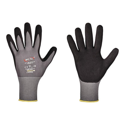 OPTIFLEX Handschuhe OPTIMATE Größe 7 grau/schwarz ( 8000140913 )