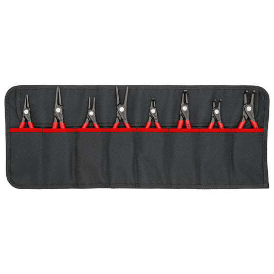 KNIPEX Sicherungsringzangensatz Version 2 8-teilig in Rolltasche ( 8000272806 )