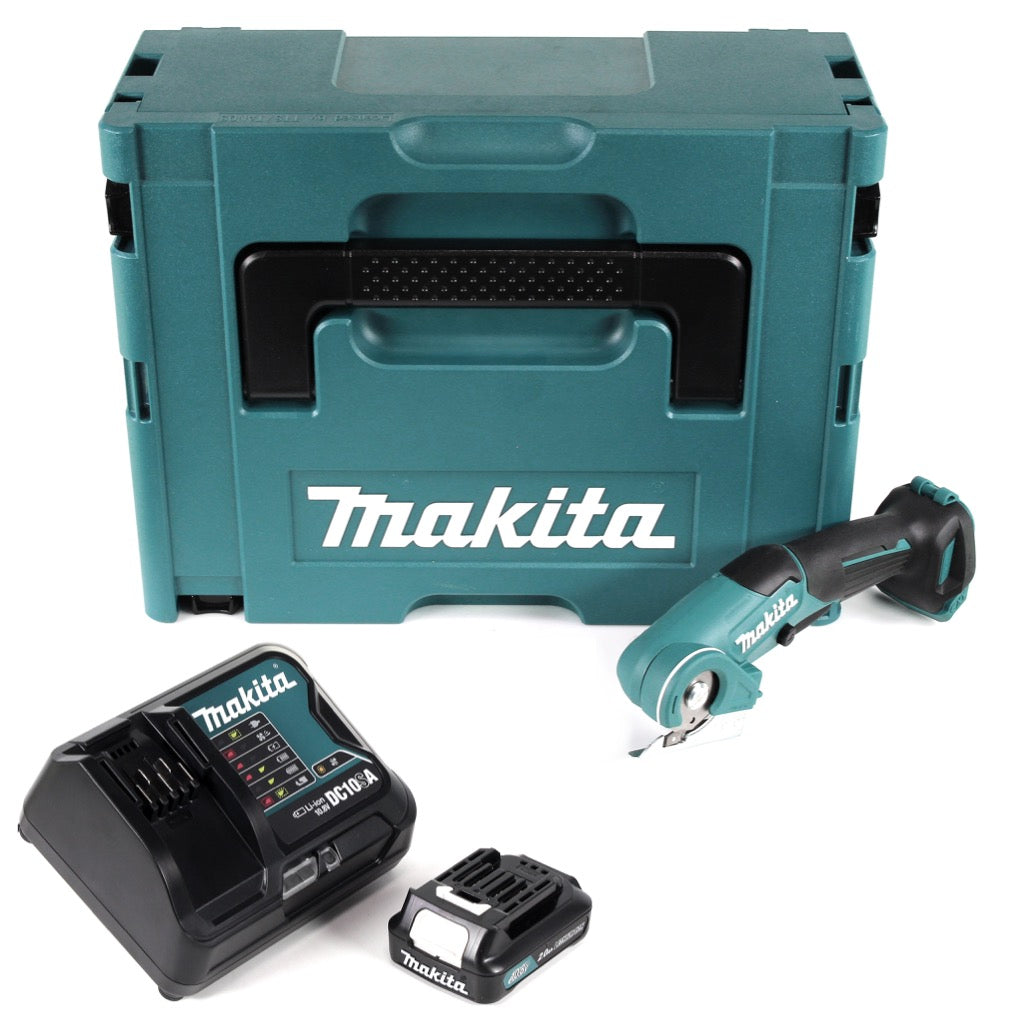 Makita CP 100 DSA1J 10,8 V Akku Universalschere Multi Cutter im Makpac + 1 x 2,0 Ah Akku + Ladegerät - Toolbrothers