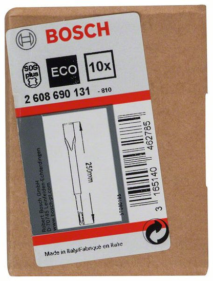 BOSCH burin plat SDS-plus longueur totale 250 mm droit (8000341233)