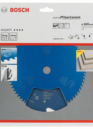 Lame de scie circulaire BOSCH diamètre extérieur 165 mm nombre de dents 4 TCG (8000342214)