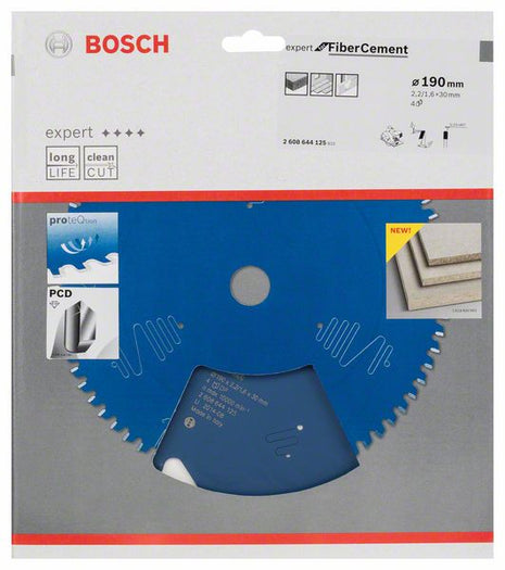 Lame de scie circulaire BOSCH diamètre extérieur 190 mm nombre de dents 4 TCG (8000342217)