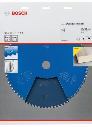 Lame de scie circulaire BOSCH diamètre extérieur 355 mm nombre de dents 80 MTCG (8000342240)