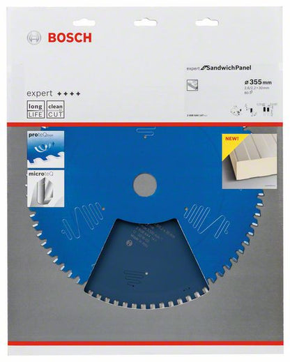 Lame de scie circulaire BOSCH diamètre extérieur 355 mm nombre de dents 80 MTCG (8000342240)