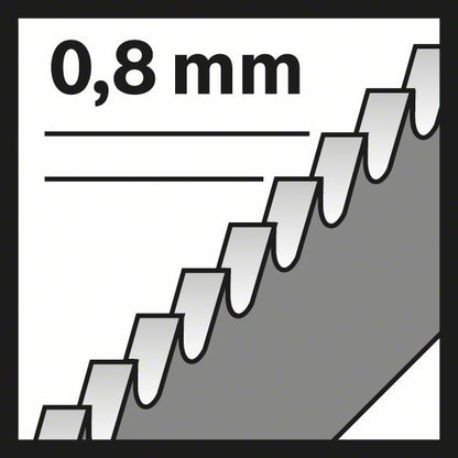 BOSCH Stichsägeblatt T 121 GF Gesamtlänge 92 mm ( 8000345985 )