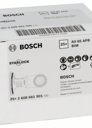 Lame de scie plongeante BOSCH AII 65 APB Bois et Clous largeur 65 mm profondeur de plongée 40 mm (8000346237)