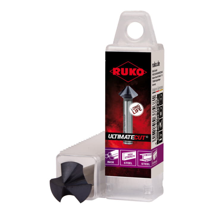 Fraise RUKO ULTIMATECUT DIN 335 C 90 ° diamètre nominal 8,3 mm (8000422471)