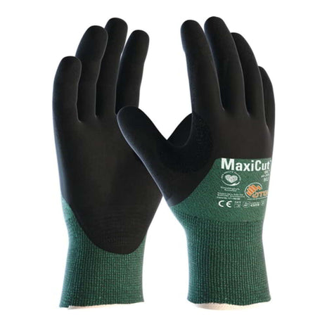 Guantes de protección contra cortes ATG MaxiCut®Oil™ 44-305 talla 10 verde/negro (8000460812)