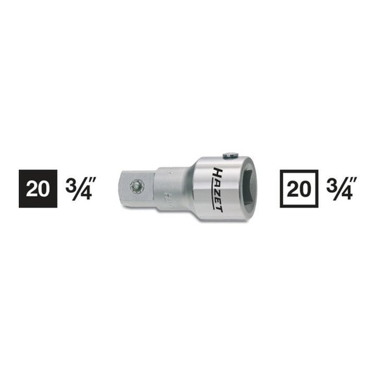 HAZET Verlängerung 1017-3 3/4 ″ Länge 75 mm ( 8000467328 )