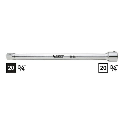 HAZET rallonge 1018 3/4″ longueur 400 mm (8000467330)